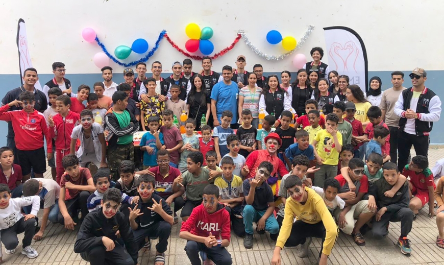 Kermesse à l’orphelinat Akkari de Rabat